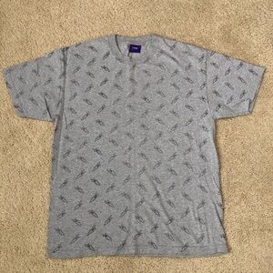 Anwar Carrots Men’s All Over Gray TShirt Size Large